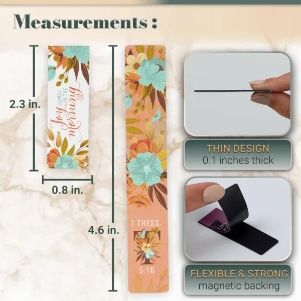 Magnetic Bookmarks Set (6pcs)