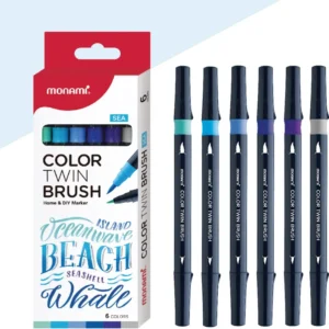 Brush Pen Set Calligraphy (6pcs)