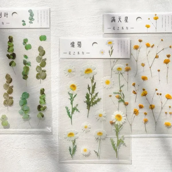 sticker 2 Sticker Sheet Set Botanical (10 sheets)