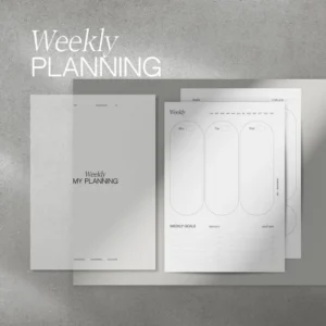 Desk Weekly Planner Pad (50 sheets)