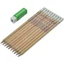 wooden g 2 Wooden Graphite Pencil Set (10pcs)